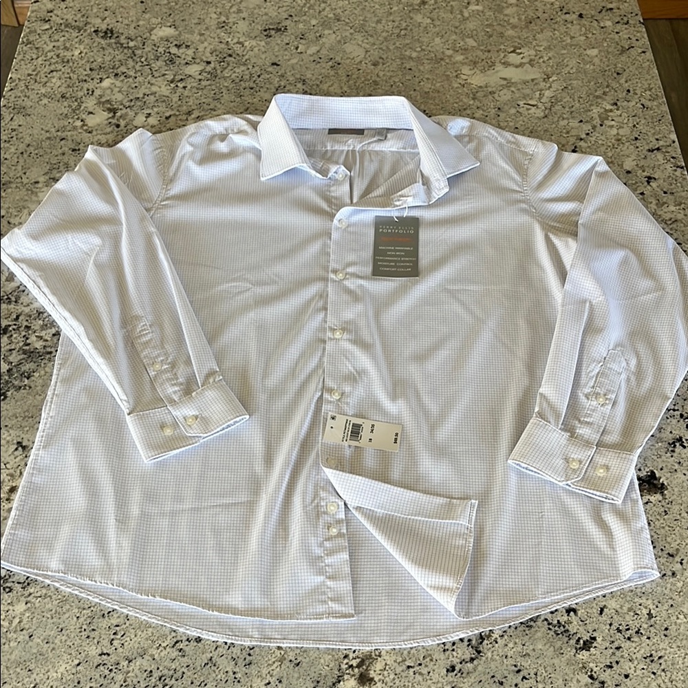 Perry Ellis Mens Portfolio Tech Shirt